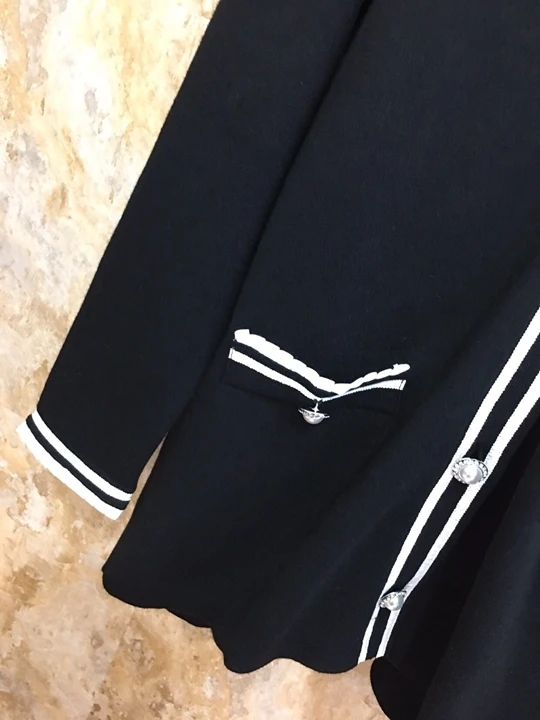 Early Autumn New Women Leader's Pocket Knitted Sweater 918