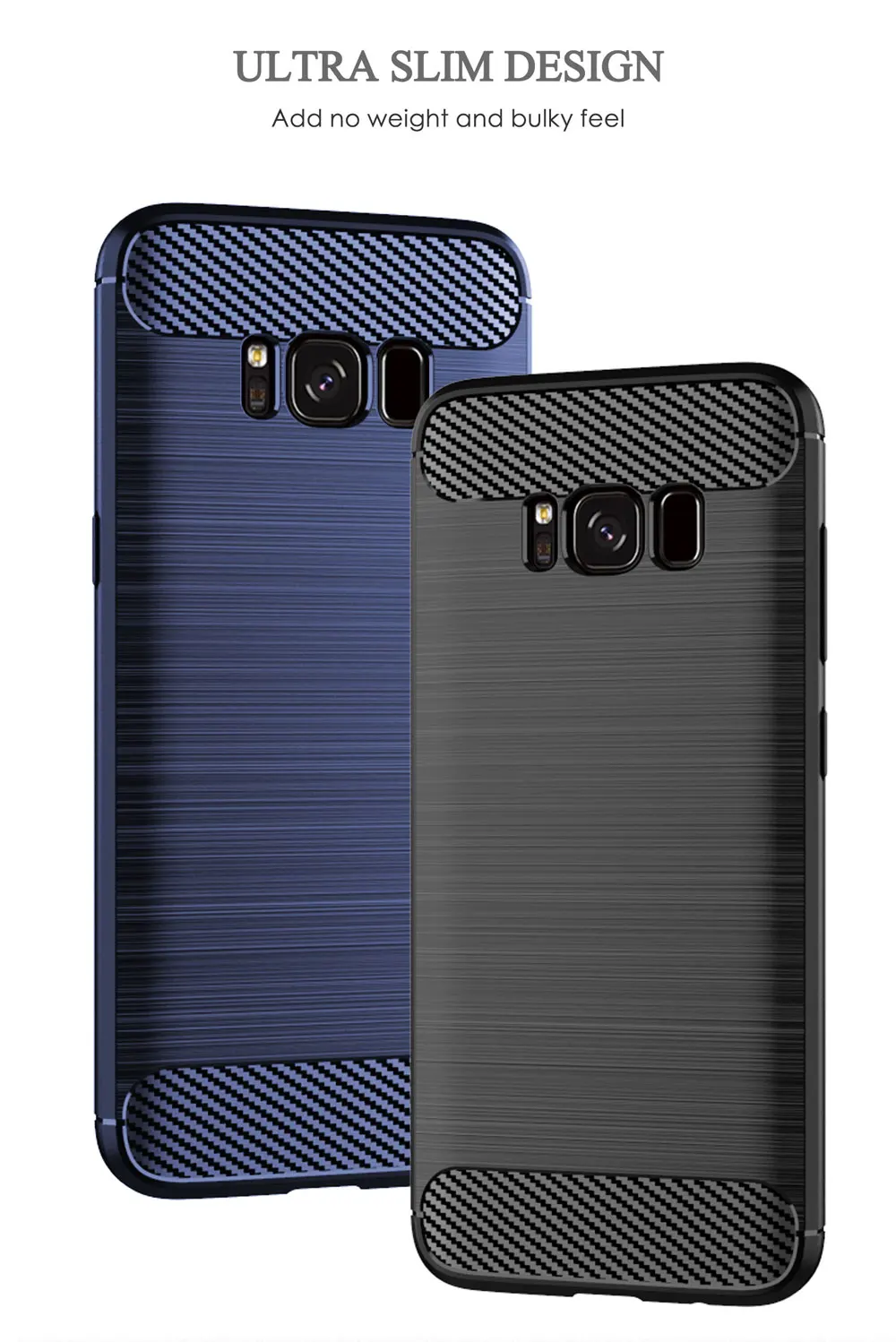 Силиконовый чехол для телефона Samsung Galaxy S8 Plus, мягкий чехол из углеродного волокна, бампер для Samsung Galaxy YS8 S 8 S8Plus 8 Plus SM G950F G955F SM-G950