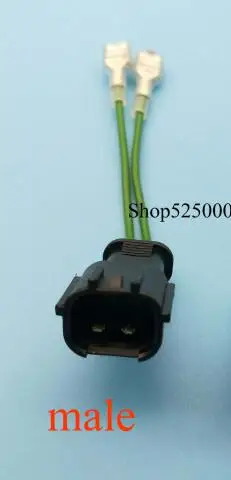 Мужской женский DJ7024YA-2.2-21/11 для динамиков, свисток, разъем для динамиков, автомобильный разъем, модификация PU465-02127 - Название цвета: 2  pcs male
