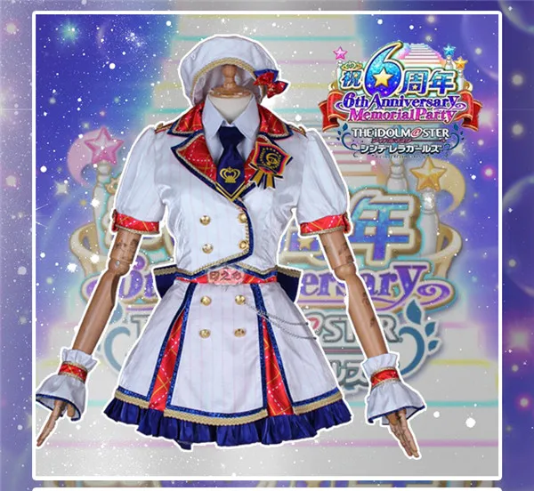 IDOLM@ STER 6th anniversary Memorial вечерние костюмы для косплея 6 платье для девочек на Хэллоуин