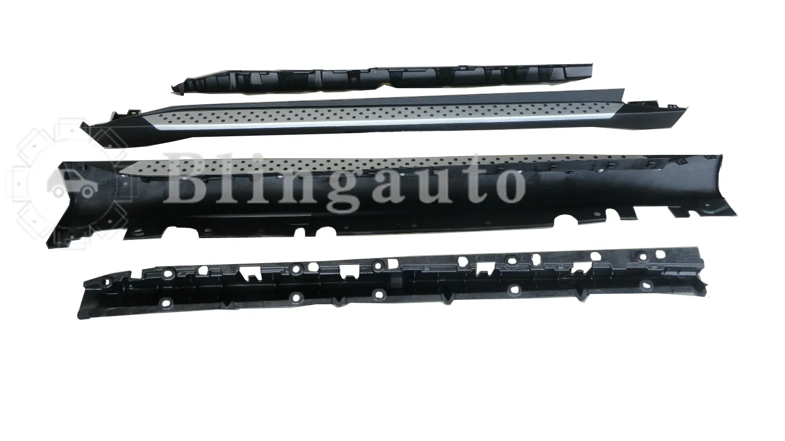 Подходит для B. MW X6 E71 2009- 2 шт. Левая Правая алюминиевая Беговая доска боковой шаг nerf бар Автомобильная педаль защита лестницы