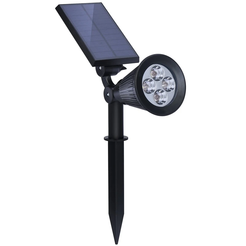 

Outdoor Solar Light, 2-In-1 Outdoor Solar Spotlight With Activated Automatic On/Off Path, Sidewalk, Garden, Patio, Driveway, Gro