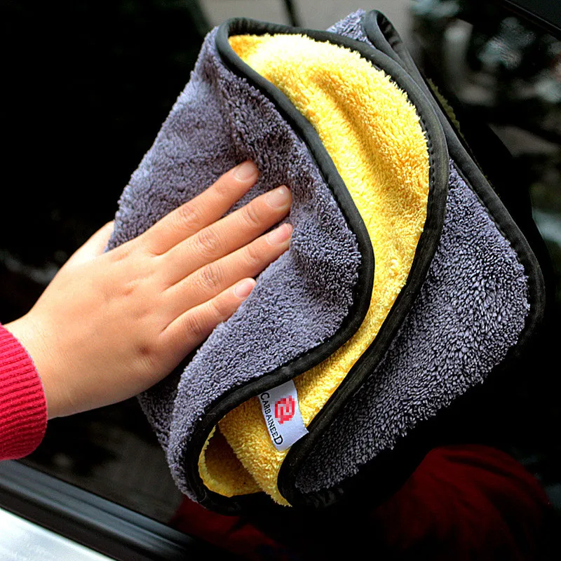 Microfiber-Auto-Wash-Towel-Car-Cleaning-Drying-Cloth-Hemming-Car-Care-Cloth-Detailing-Car-Wash-Towel