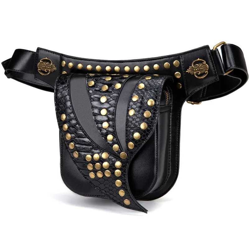 BXX/пара панк Chestpack Ретро сумка через плечо рок для мужчин и женщин Готический Фанни пакеты Тактический Открытый Мотоцикл ноги пакет 19K-a98