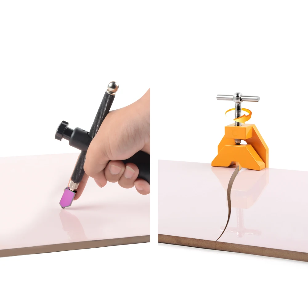 

Glass Cutter Ceramic Tile Cutter Cutting Thickness 19mm Replacement Cutter Manual Glass Cutting Tools Tile Tools DIY Craft
