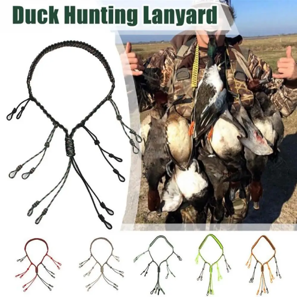 Duck Call Lanyard Decoy Rope Loops Accessories Cord Sling Tool Durable
