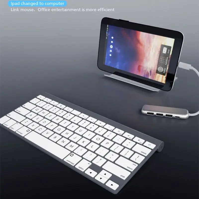 Разветвитель USB C с разъемом type C и USB 3,0 для MacBook/MacBook Pro/samsung/huawei