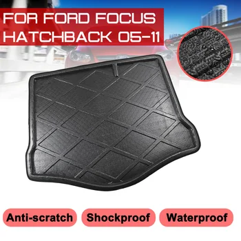 

Car Floor Mat Carpet Rear Trunk Anti-mud Cover For Ford Focus Hatchback 2005 2006 2007 2008-2011