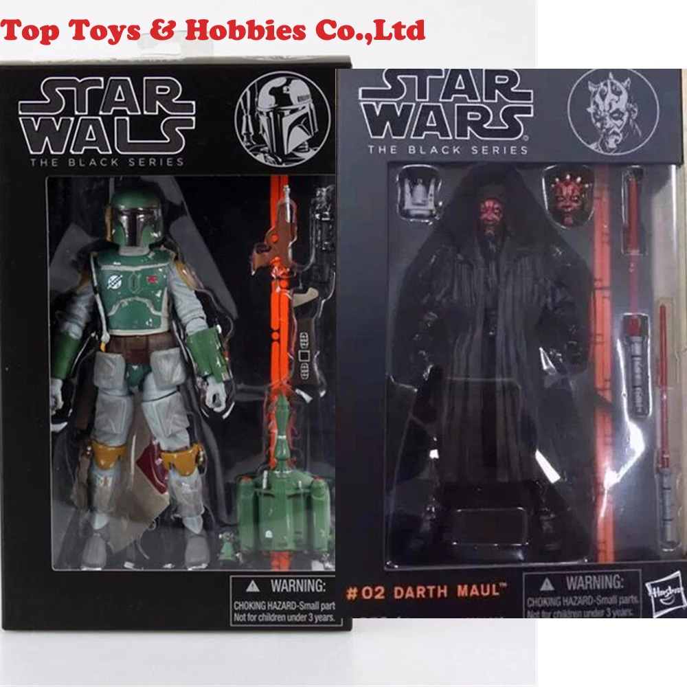 Hot Star wars the Black Series 6/" Boba Fett Darth Maul Darth Vader Action Figure