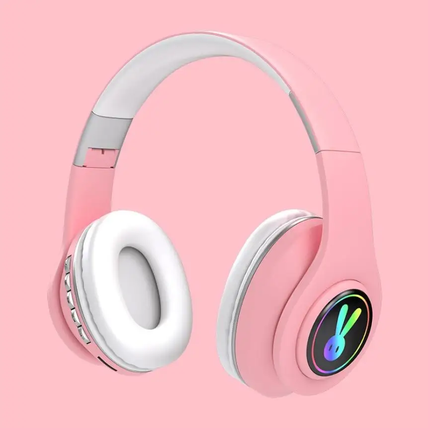 

Wireless Earphones Stereo Wireless Bluetooth Headset Portable Cordless Headphone support FM Radio TF Card with MIC for Phone