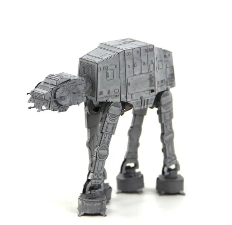 13 Звездные войны X-wing Tie Fighter 3D головоломка Металлическая Модель Строительный кирпич набор 3D из нержавеющей стали Звездная война Сборная модель для детей и взрослых - Цвет: 13