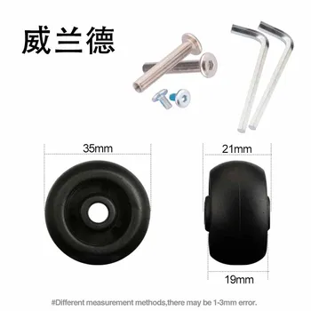 

Replacement luggage wheels suitcase password box spinner casters high quality password box suitcase single fashion casters