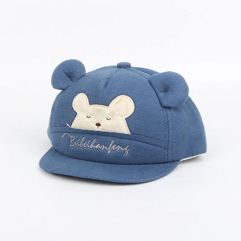 L Lovely Toddler Kids Baby Girl Boy Hats Cartoon Letter Embroidery Pattern Visor Baseball Cap Hat - Цвет: L