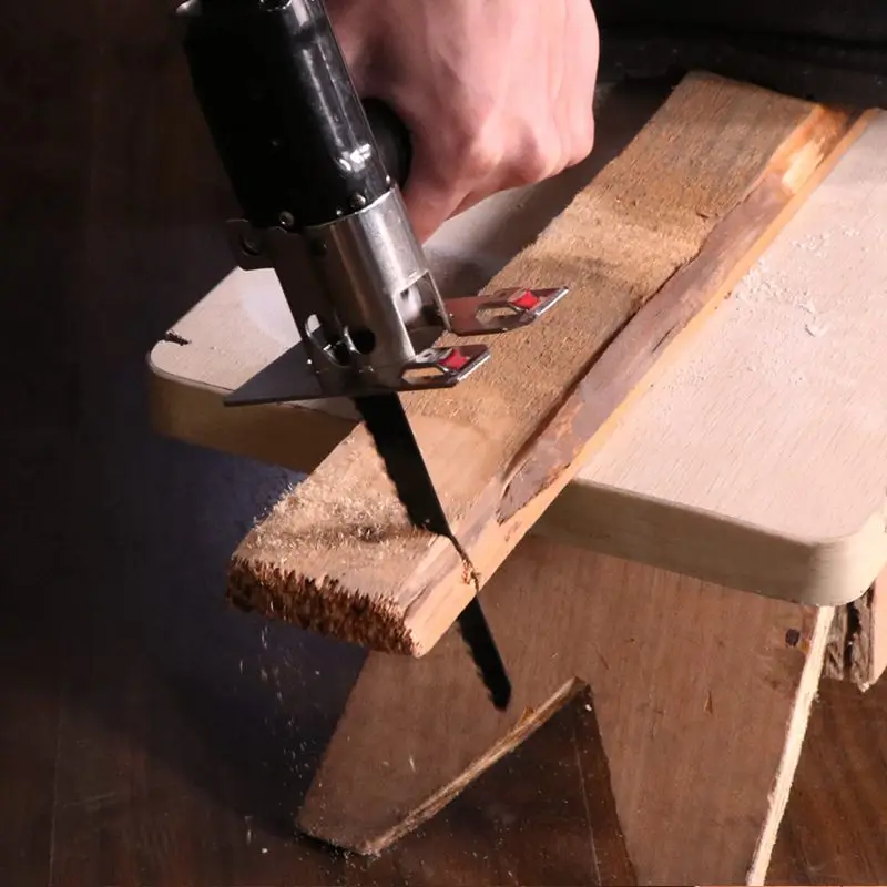 Reciprocating Saw Attachment Change Electric Drill Into Reciprocating Saw Jig Saw Metal File For Wood Metal Cutting