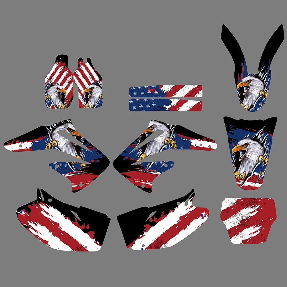 MotorcycleTeamGraphicsBackgroundsDecalStickerKitsforHonda