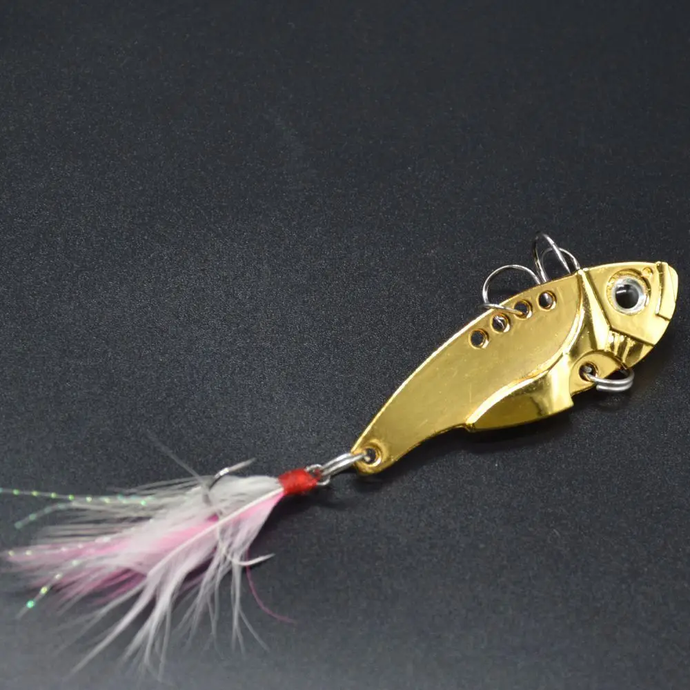  Chang Fishing Metal Vibration VIB Lure Fully Swimming Layer Speed Sink Bass Topmouth Culter Catfish