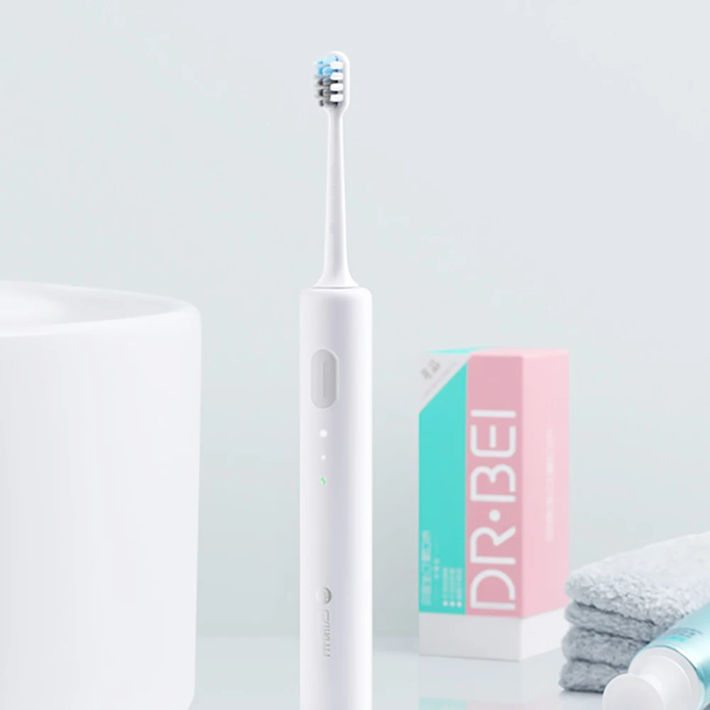 Xiaomi MiJia USB sonic электрическая зубная щетка вибратор гигиена полости рта щетка Зубы перезаряжаемая ультра звуковая автоматическая зубная щетка