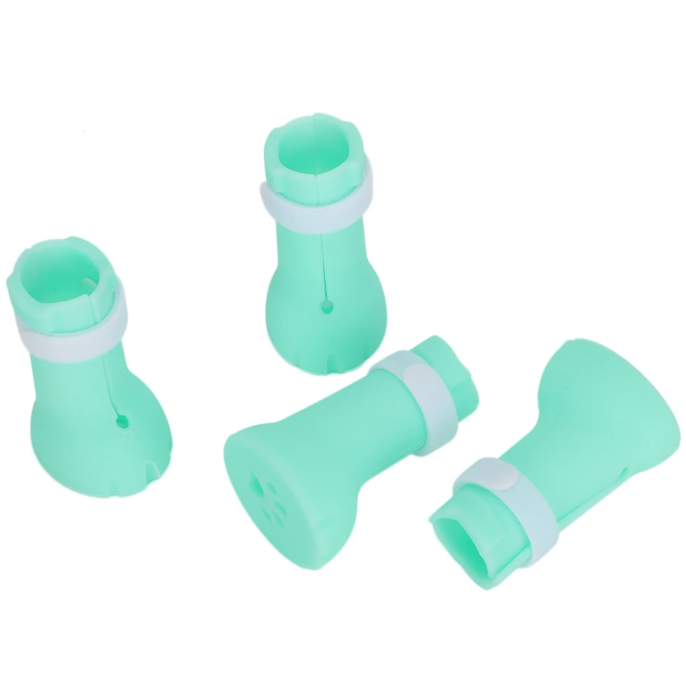 4 шт./компл. защитное покрытие для ног кошек защита лап купания от царапин ванны