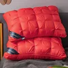 Hilton 3D Feather Velvet Bread Twist Flower Pillow Soft Elastic Pillow Core Pillow Single Carabiner Craft Pillow Bedding 2