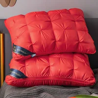 Hilton 3D Feather Velvet Bread Twist Flower Pillow Soft Elastic Pillow Core Pillow Single Carabiner Craft Pillow Bedding 2