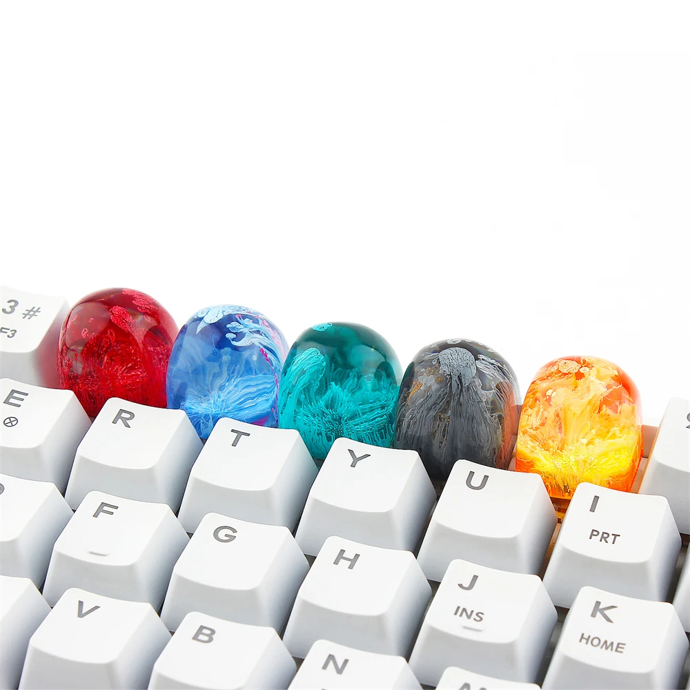 Прямая поставка колпачки для клавиш из смолы DOM Artisan ESC колпачок Cherry MX