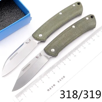 

JUFULE New 318/319 micarta / G10 handle Mark s30v blade camp hunt Outdoor pocket fruit EDC tool Utility Gentleman folding knife