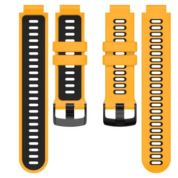 

Outdoor Wristband For Garmin Forerunner 735XT 735/230/235/620 Smart Watch Soft Silicone Steel Buckle Strap Replacement WatchBand