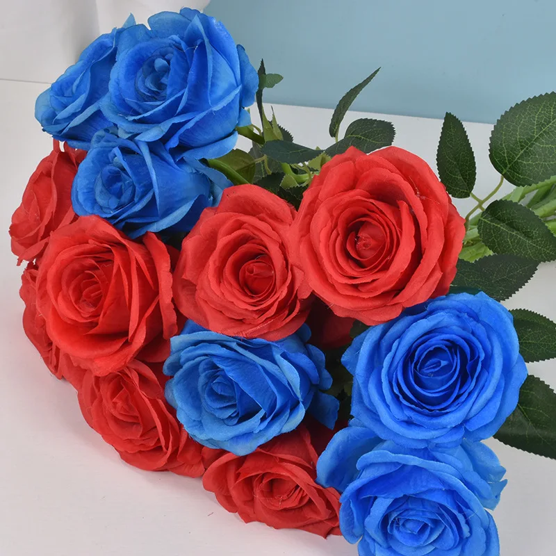 Искусственные растения свадебные туфли из красного шёлка пион розы вазы для