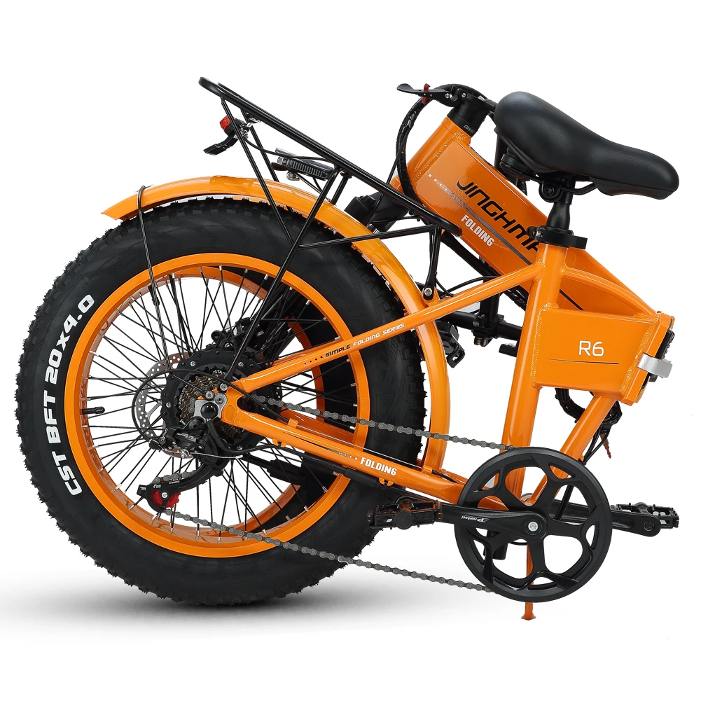 20 inch orange bike
