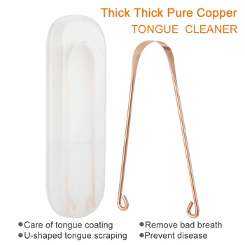 

1PC Stainless Steel Tongue Scraper Cleaner Fresh Breath Cleaning Tongue Loaded Toothbrush Dental Oral Hygiene Care Tools