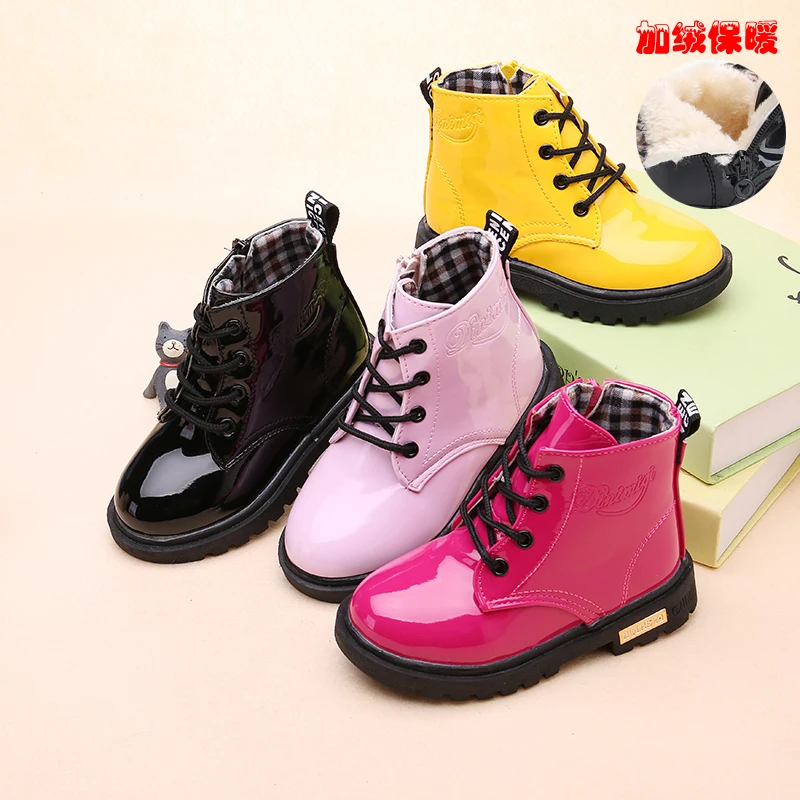 Botas De Nieve Para Niñas Pequeñas - Forradas De Piel Sintética, Suela Antideslizante, Impermeables, Ideales Para Invierno