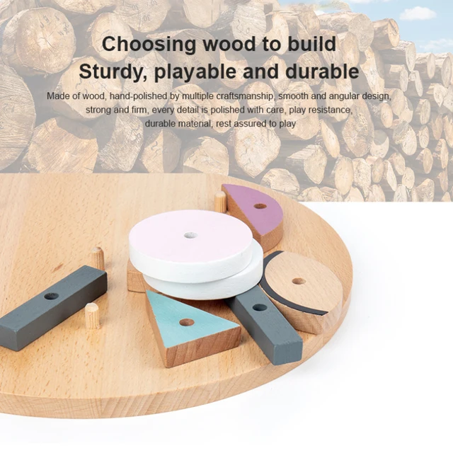 Fun Face-changing Expression Game Kindergarten Small Class Area Game Materials Handmade Toys New Wooden Puzzle Baby Toy Gift 6