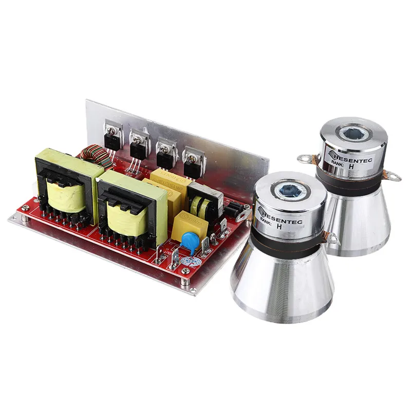 Ультразвуковой драйвер преобразователя 132*85*45 мм 28 k/40 k 100 W/50 W PCB генератор включает ультразвуковые преобразователи для ультразвукового очистителя