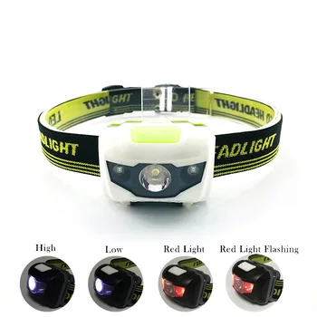 3 LED 미니 헤드 램프 충전식 AAA 배터리 전조등 정면 Led 램프 토치 캠핑 낚시를 위한 야외 헤드 램프 전조등