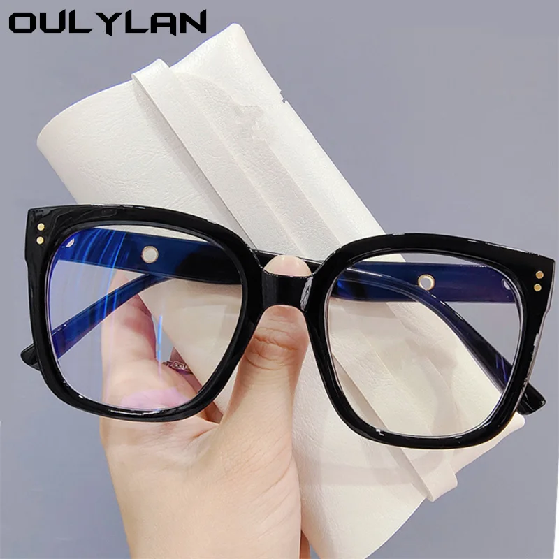 NOVESIXTDAT Lunettes De Lecture Surdimensionnées, Anti-Fatigue Oculaire, Blocage De La Lumière Bleue, Lecteurs D'ordinateur, Confort, Miroir à Lumière Plate (Color : Black, Size : +250