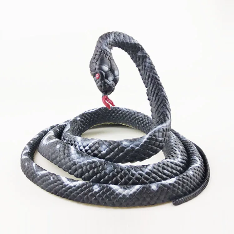 

3pcs Halloween Tricky Toy 1.35 Meters Big Snake Fools Day Whole Man Toy Simulation Big Serpent
