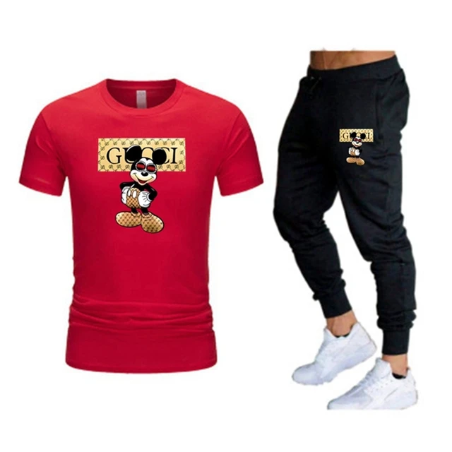 Summer men's brand sportswear trousers short-sleeved breathable T-shirt trousers casual wear men's basketball training suit 14