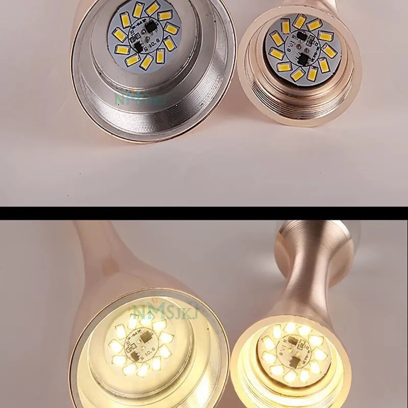 Современный короткий светодиодный светильник для ресторана s Bubble Lustre