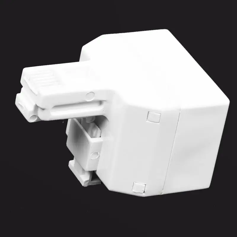 2 Way Telephone Splitter - RJ11 Male To Female Converter For Landline