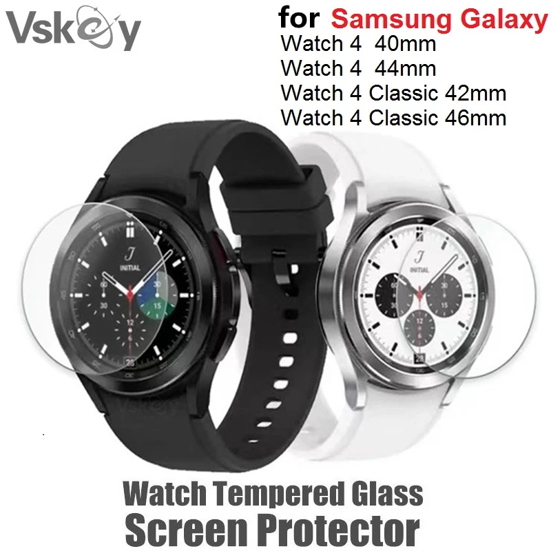 10PCS Smart Watch Screen Protector for Samsung Galaxy Watch 4 Classic 42mm  46mm 40mm 44mm Round Tempered Glass Protective Film|Screen Protectors| -  AliExpress