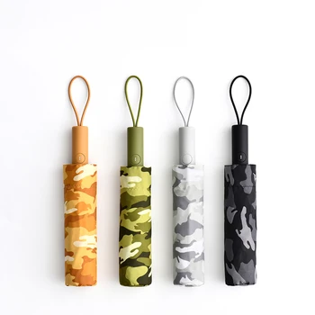 

Military Camouflage Umbrella Windproof Double Reverse Anti-Uv Umbrella Men Hiagh Quality Waterproof Folding Umbrella Parachase
