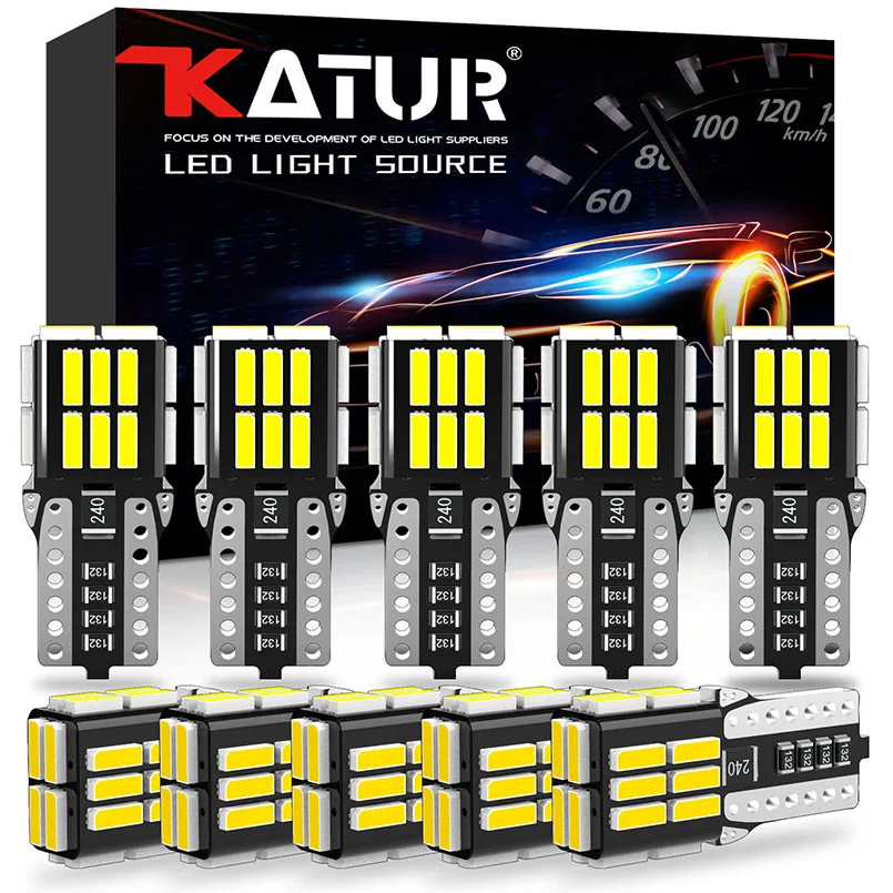 

10pcs CANBUS T10 LED W5W led Car Dome Reading Lamp Parking Light For Toyota Corolla Avensis Yaris Rav4 Auris Hilux Priusc Camry