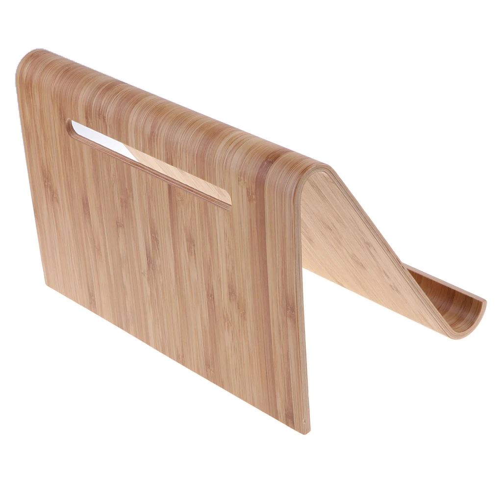 Wooden Tablet Support Stand Holder Tablet Rack Bracket Portable for iPad