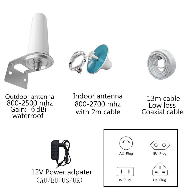 Lintratek сотовый сигнал Booste GSM 900 DCS 1800 WCDMA 2100 МГц Мобильный 4G усилитель сигнала повторитель 2G 3g 4G интернет-усилитель