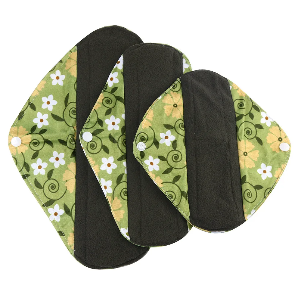 Menstrual Panty Pad Reusable Bamboo Cloth Washable Menstrual Pad Mama Sanitary Towel Pad Menstrual Panty Pads#40