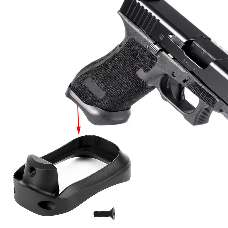 Тактическая рукоятка Glock Adater Magwell Pro Plus из алюминия с ЧПУ для 17 17L 22 24 31 34 35 37 базовая