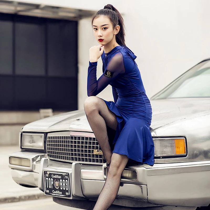 New Latin Dancing Dress Women Latin Dress Latin Practice Wear Adult ChaCha Dress Women Ballroom Dance Dresses Latin Wear