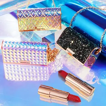 

Small Leather Bag Lipstick 24Hours Not Fade Anti-drying Waterproof Non-stick Cup Fashion Matte Lipstick
