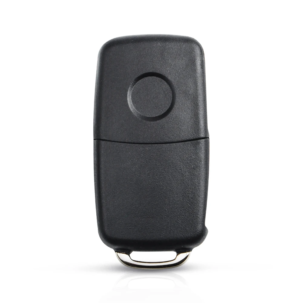 KEYYOU 10PCS 2/3 BUTTONS FOLDING CAR KEY FLIP KEY SHELL FOR VW POLO PASSAT B5 TIGUAN GOLF VOLKSWAGEN SEAT SKODA AUTO KEY BLANK