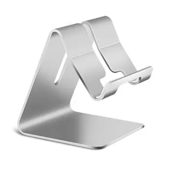 

Universal Aluminum Mobile Phone Holder Desktop Computer Metal Base Non-Slip Mobile Phone Tablet Lazy Bracket